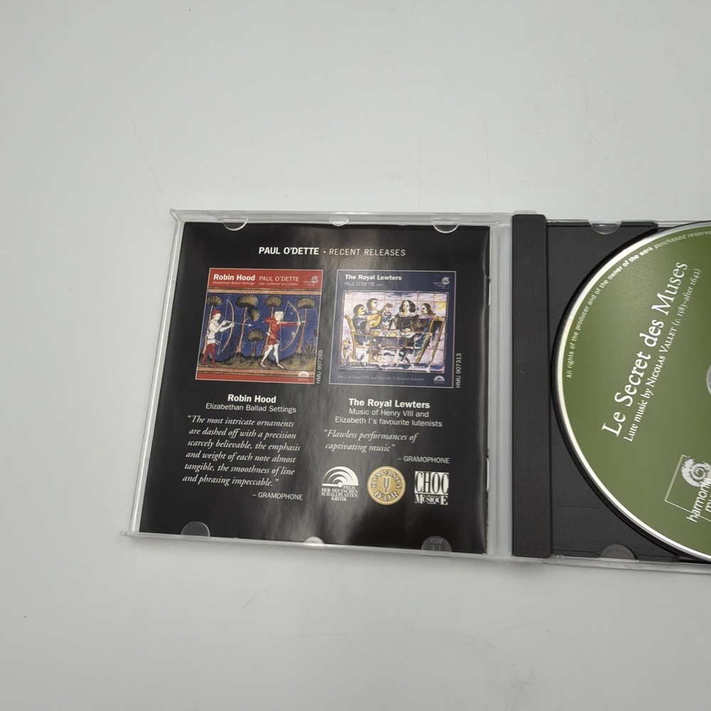 Le Secret Des Muses by Vallet‎ / O'dette (CD, 2004) - Picture 4 of 4